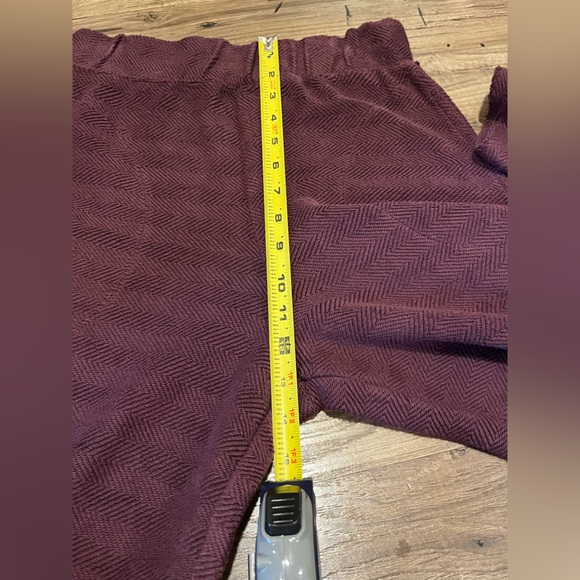 FREE PEOPLE 
Changing Tides Cotton Crop Top & Pants - purple- NWT- XS - Picture 10 of 16